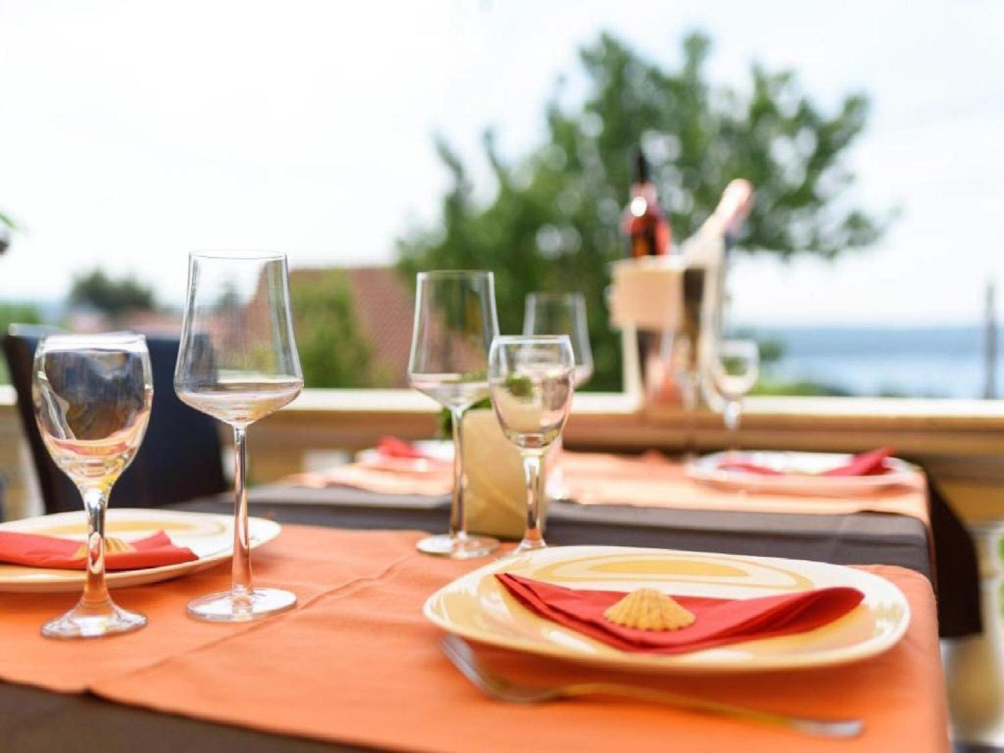 Apartments Milic - One Bedroom Apartment With Sea View And Terrace Gornji Karin Zewnętrze zdjęcie